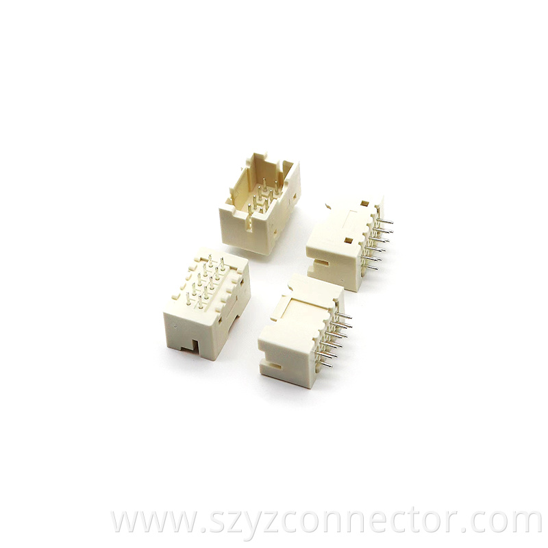 White connector